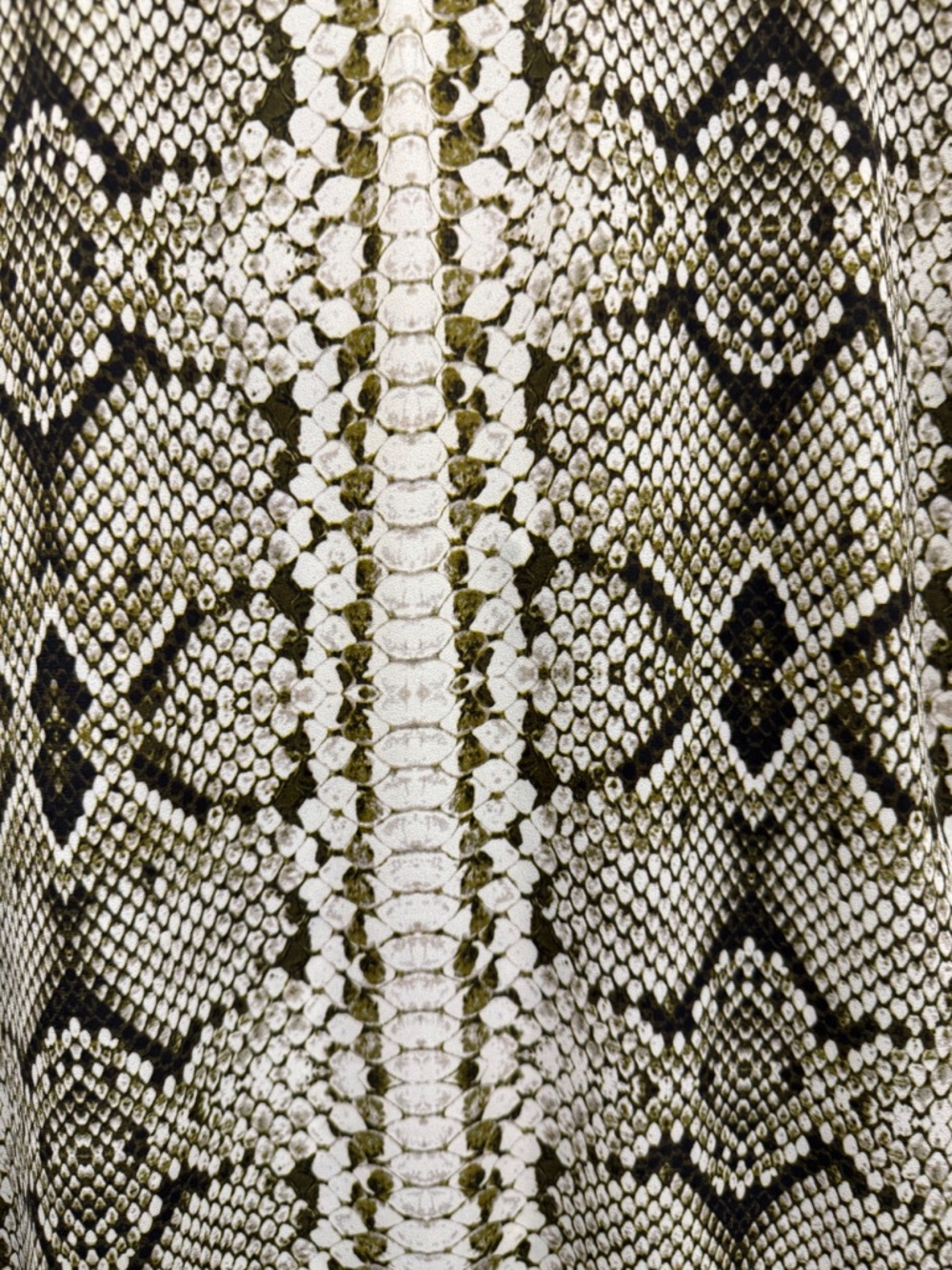 J Crew Long Sleeve Python Print Blouse- Size 4 - Picture 6 of 6